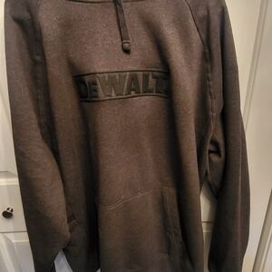 DeWalt Gray Hoodie Heavyweight XXL